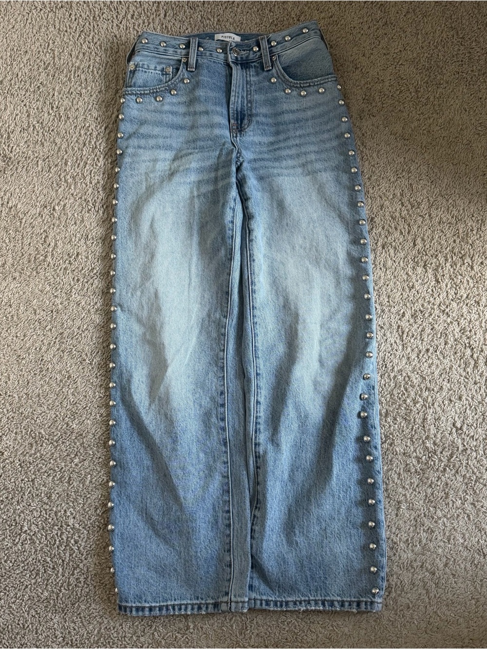 PISTOLA Lexi Studded Denim Jeans